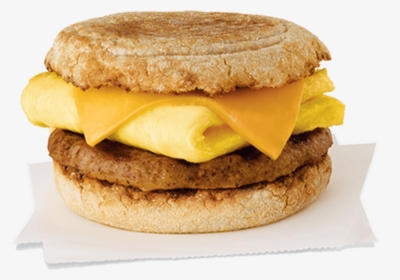 Sausage, Egg & Cheese Muffin   Src Https - Egg Muffin Chick Fil, HD Png Download, Transparent PNG